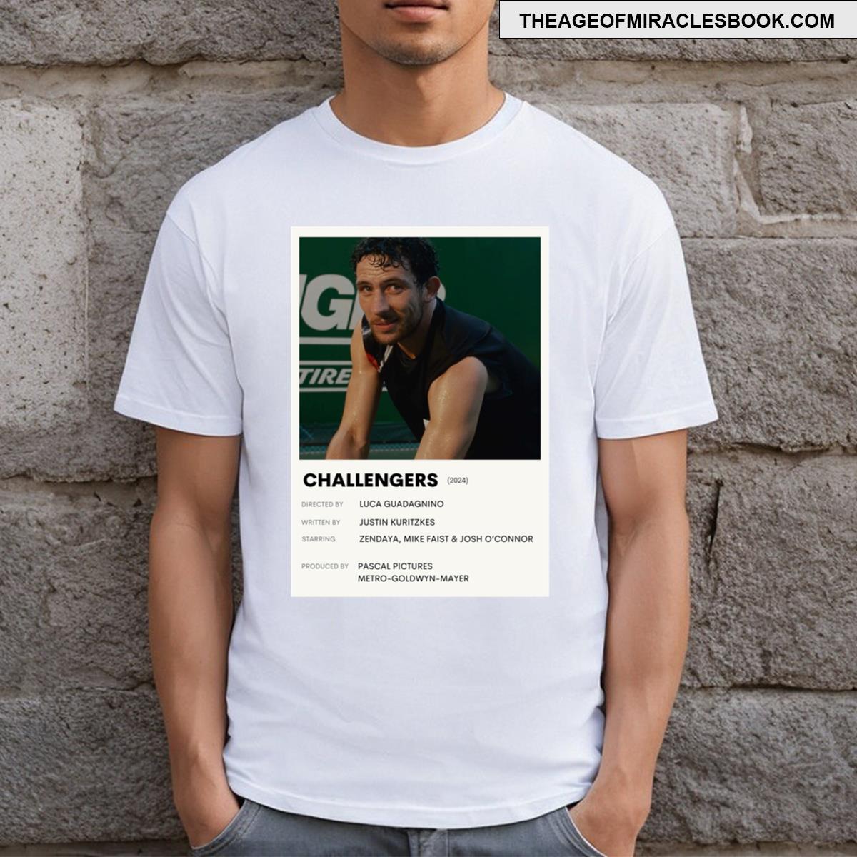 Minimalist Challengers Poster With Patrick T-shirt
