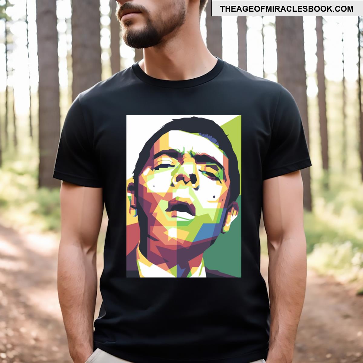 Mr Bean Wpap Pop Art T-shirt