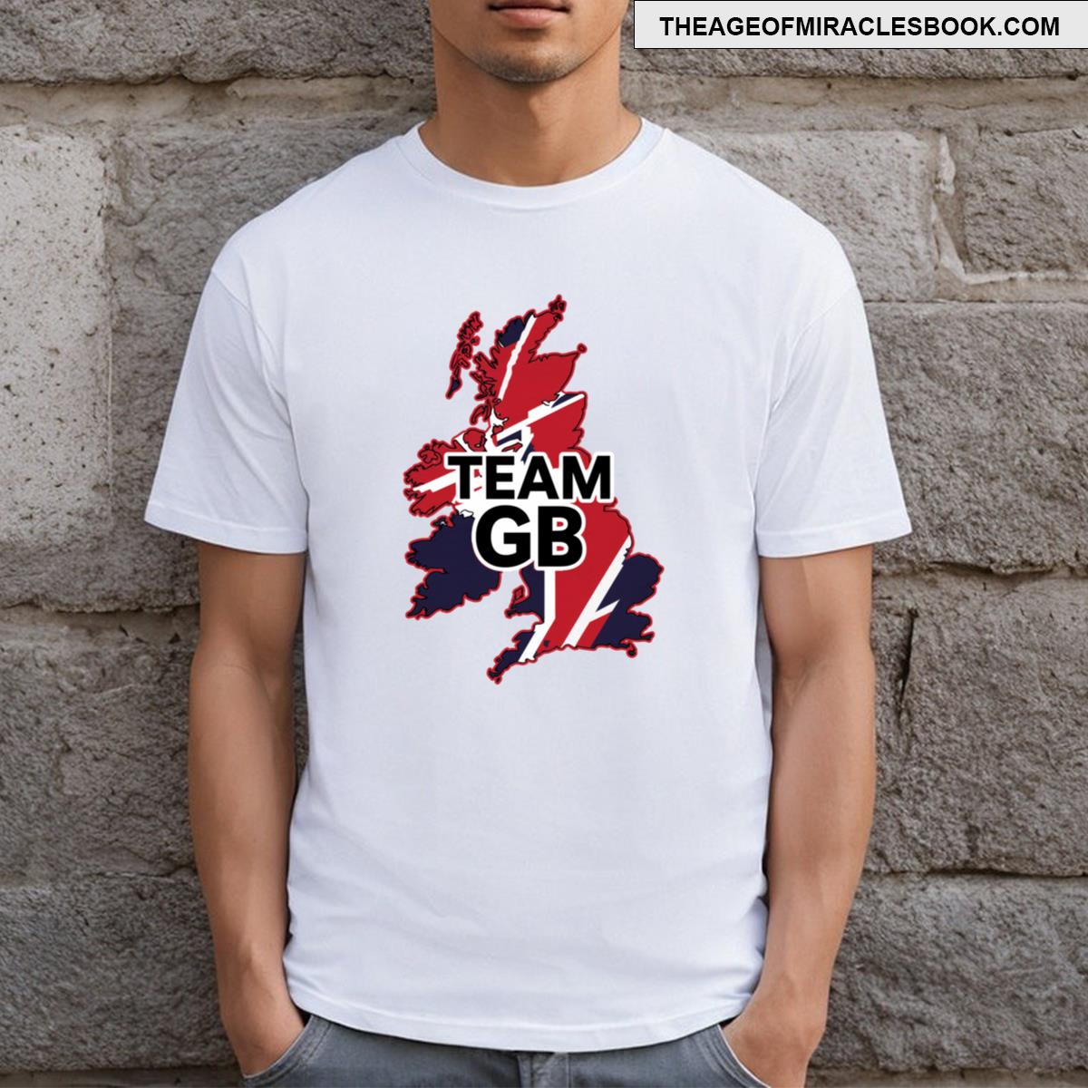 Team Great Britain Map T-shirt