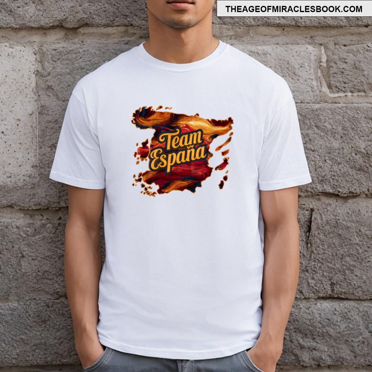 Team Spain Map T-shirt