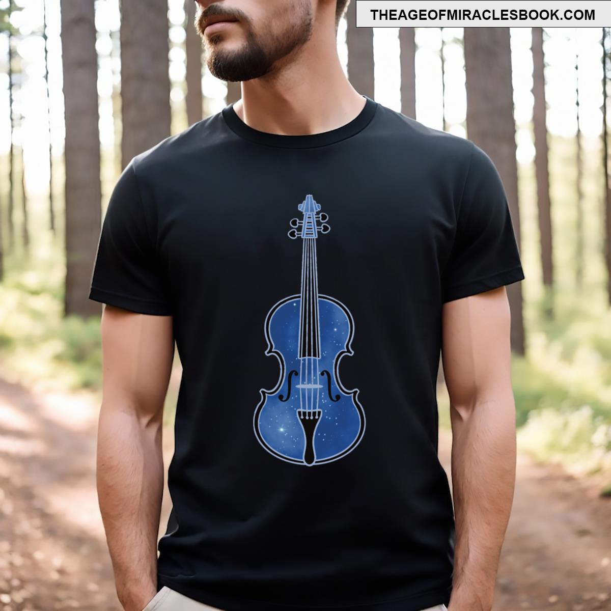 Violin Design Starlight Violin T-shirt