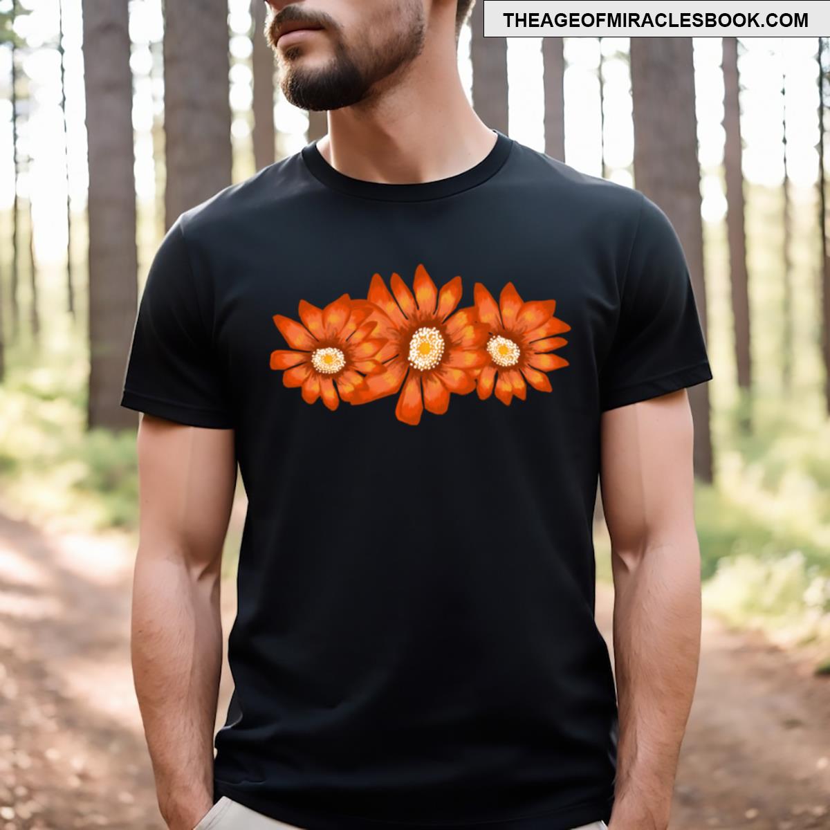 3 Sisters In Orange T-shirt