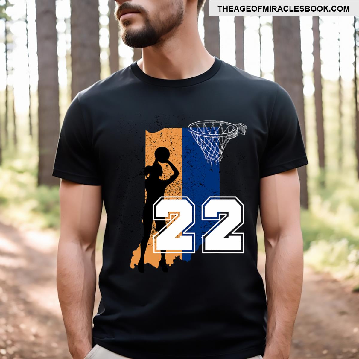 Basketball No 22 Jersey Tee T-shirt