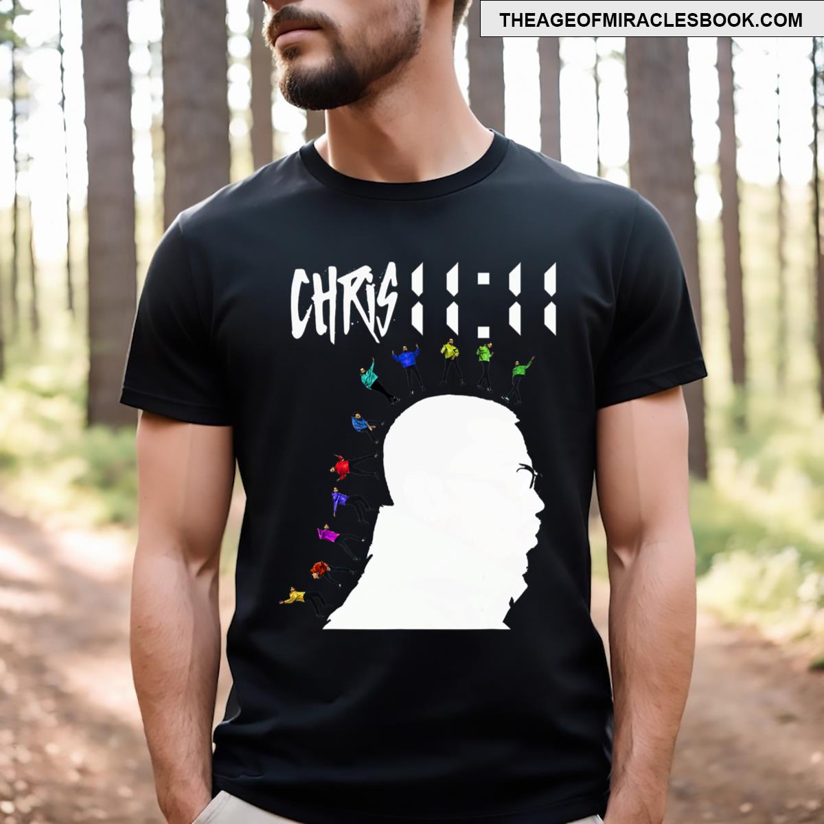 Chris 11 11 For Chris Personalized First Name T-shirt