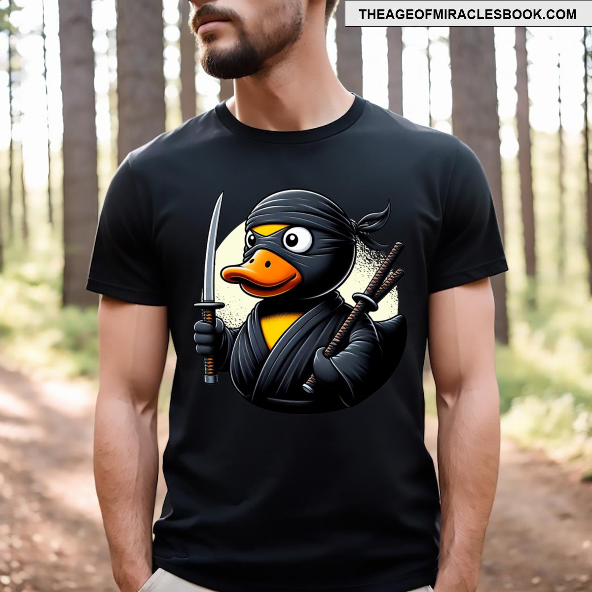 Rubber Duck Ninja T-shirt