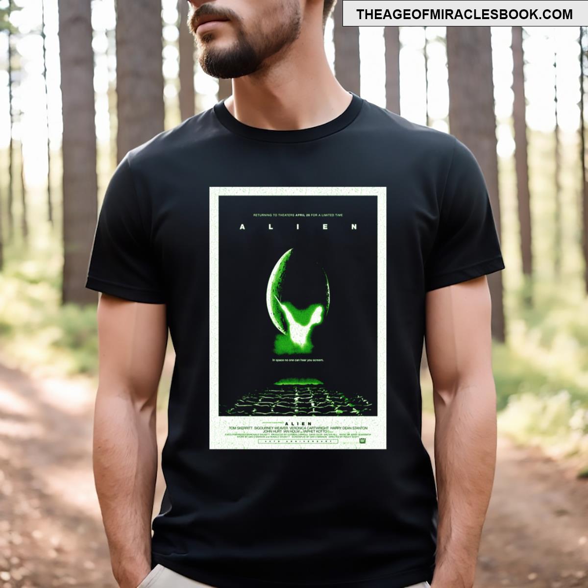 Alien Cult Poster Xenomorph Egg T-shirt