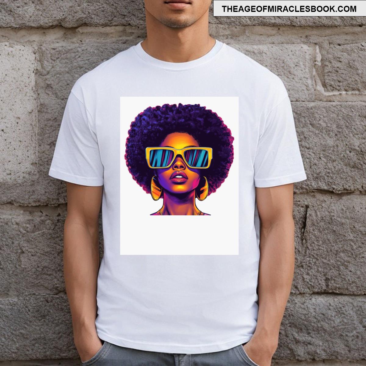 Bold Afro Chic T-shirt