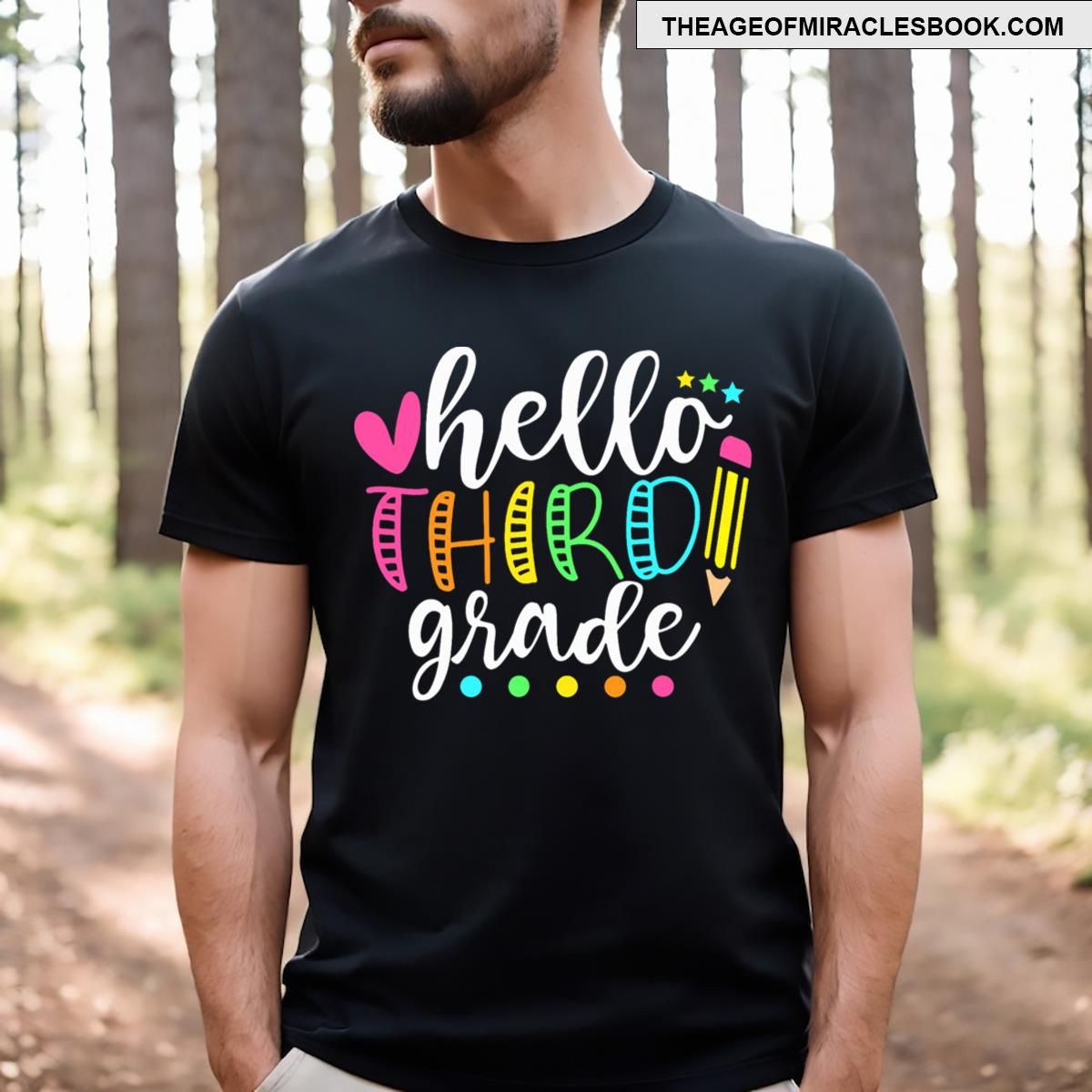 Team 3rd Grade Back To School T-shirt