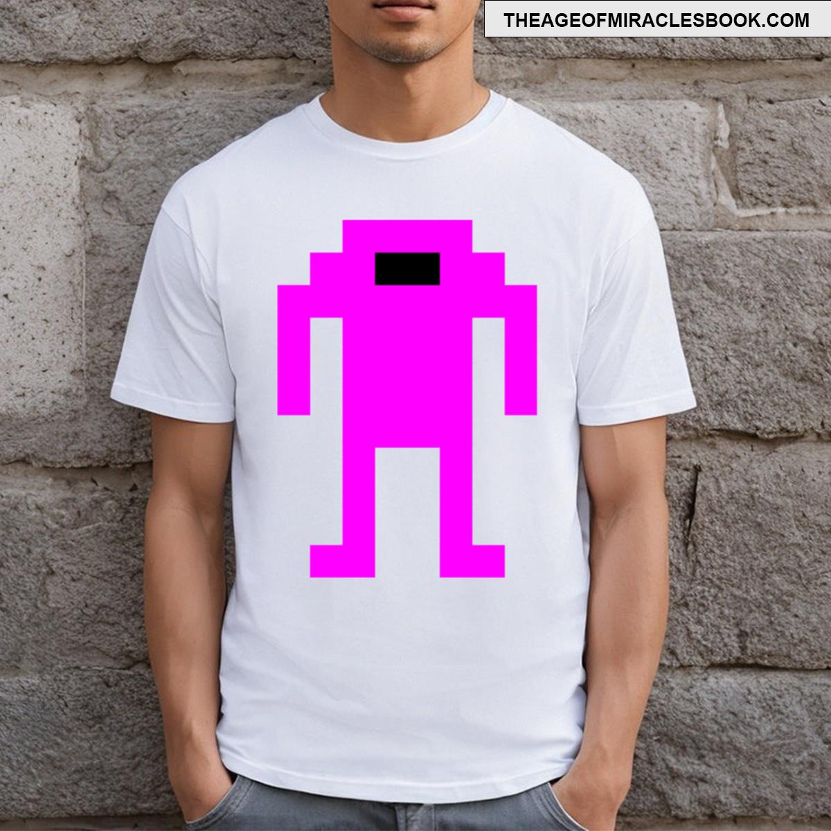 Berzerk Robot Magenta T-shirt