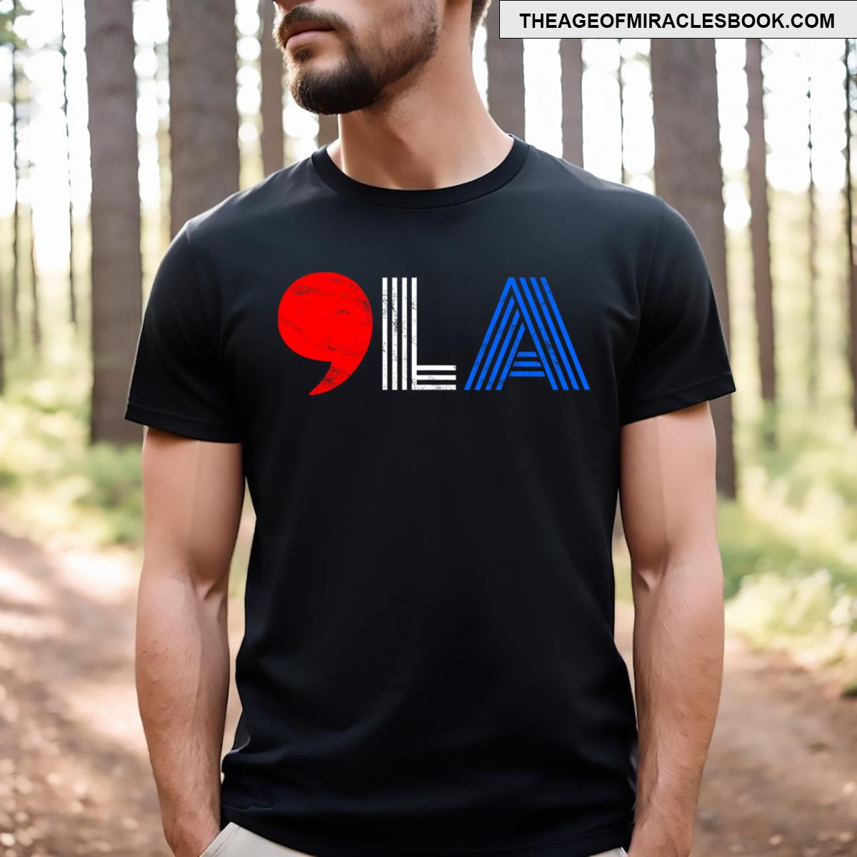 Comma La Kamala Harris T-shirt