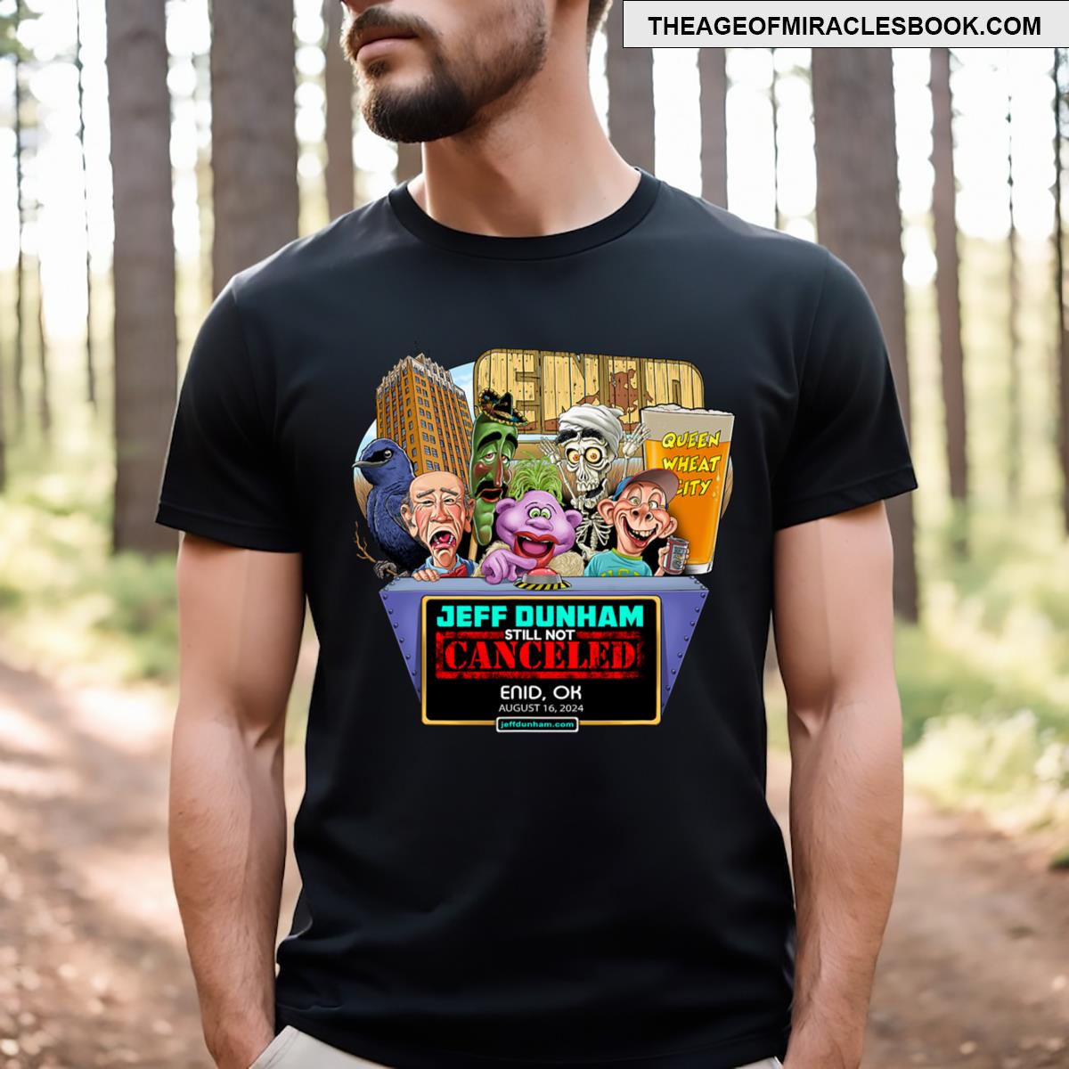 Jeff Dunham Enid Ok 2024 T-shirt