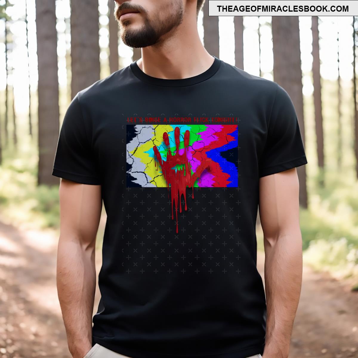 Lets Binge A Horror Flick Tonight! 1 T-shirt