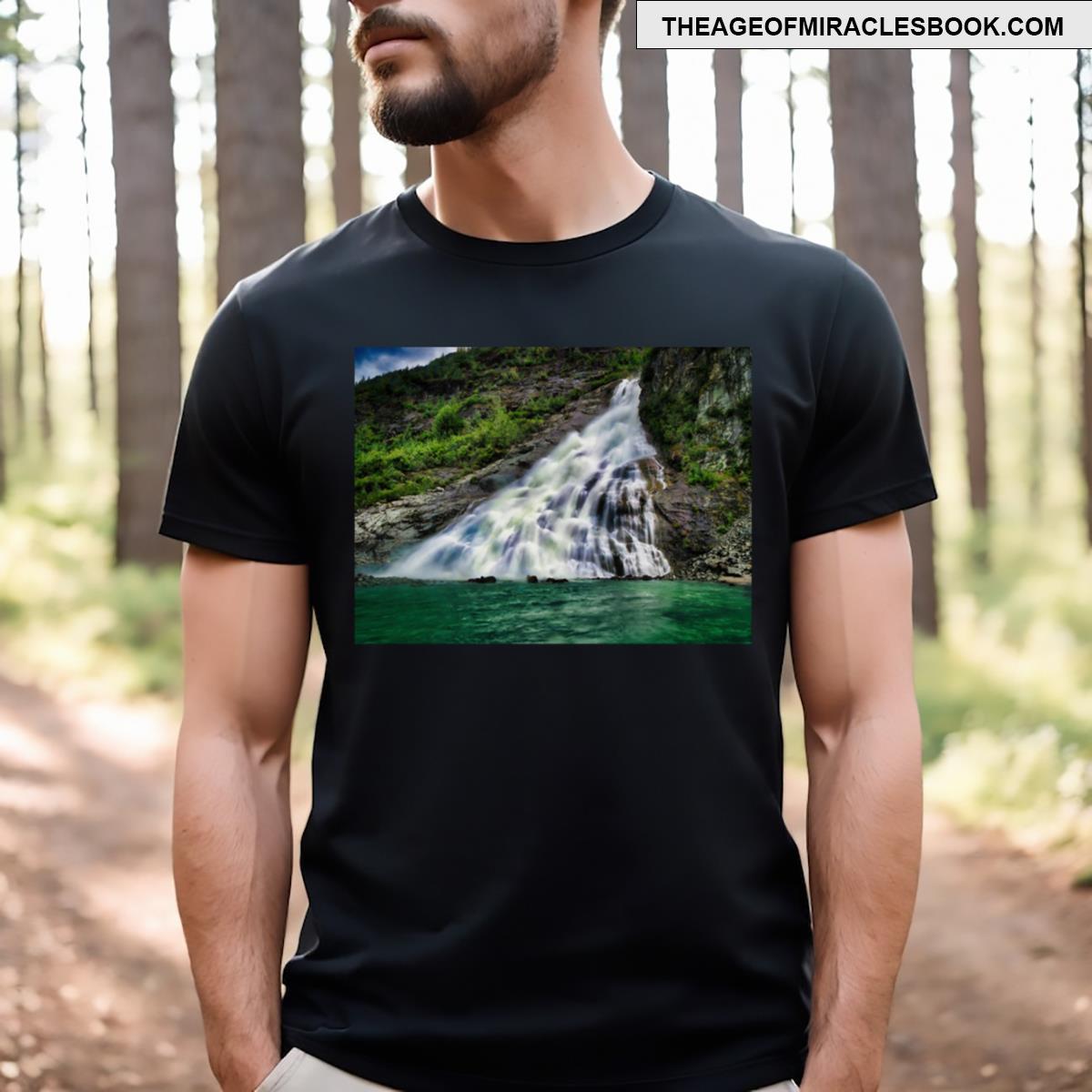 Nugget Falls Juneau Alaska T-shirt