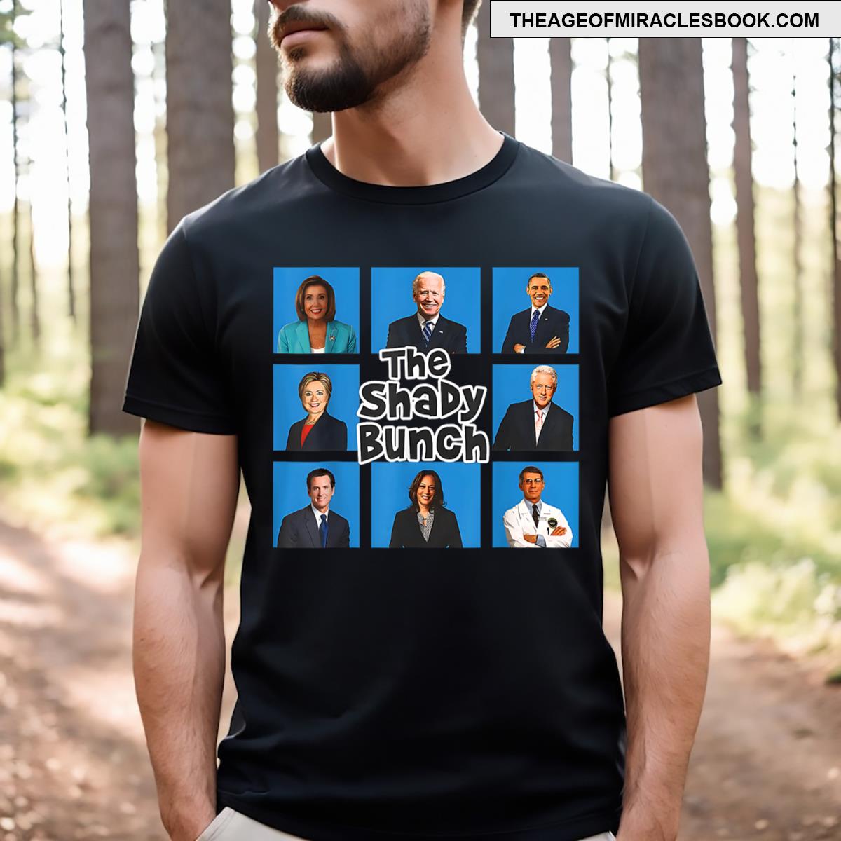 Funny The Shady Bunch 2024 T-shirt