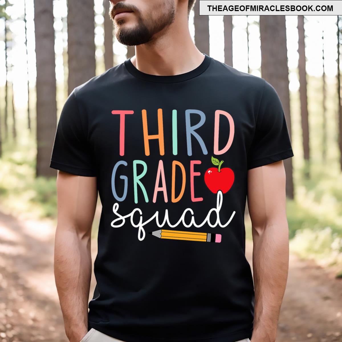 3rd Grade Squad Third Grade Back To School T-shirt