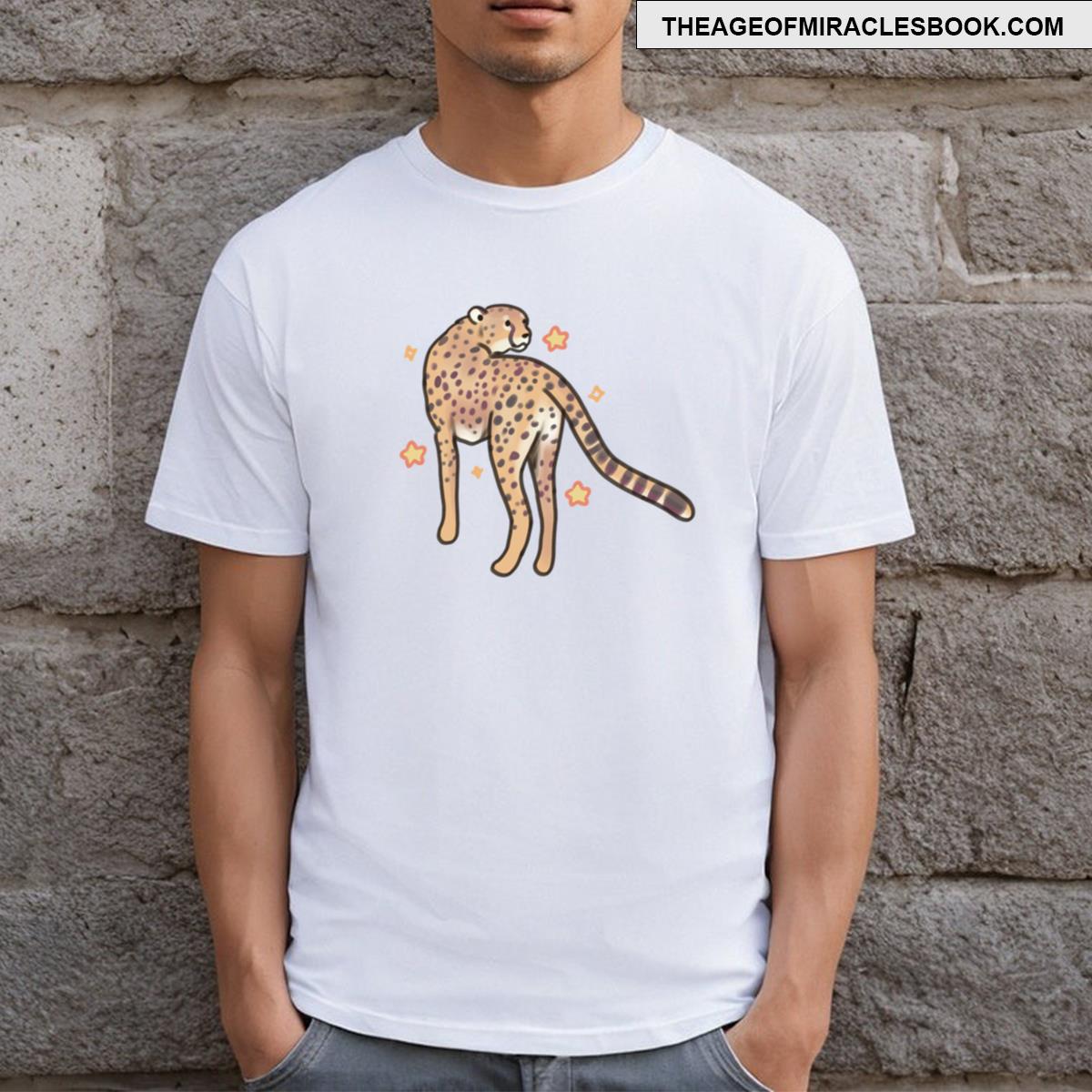 Cute Cheetah Art T-shirt