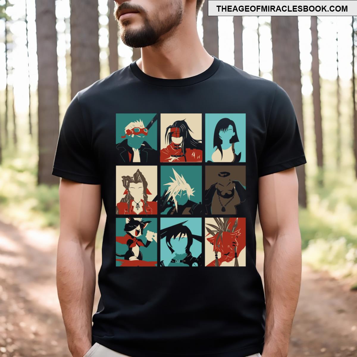 Fantasy Final Seven T-shirt