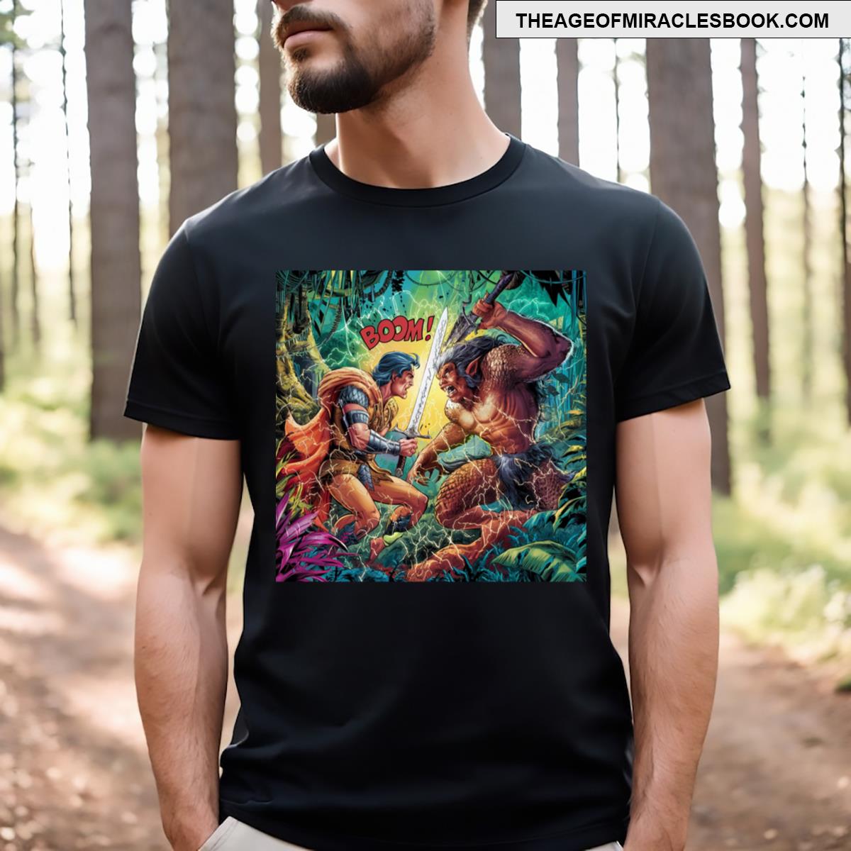 Comic T-shirt