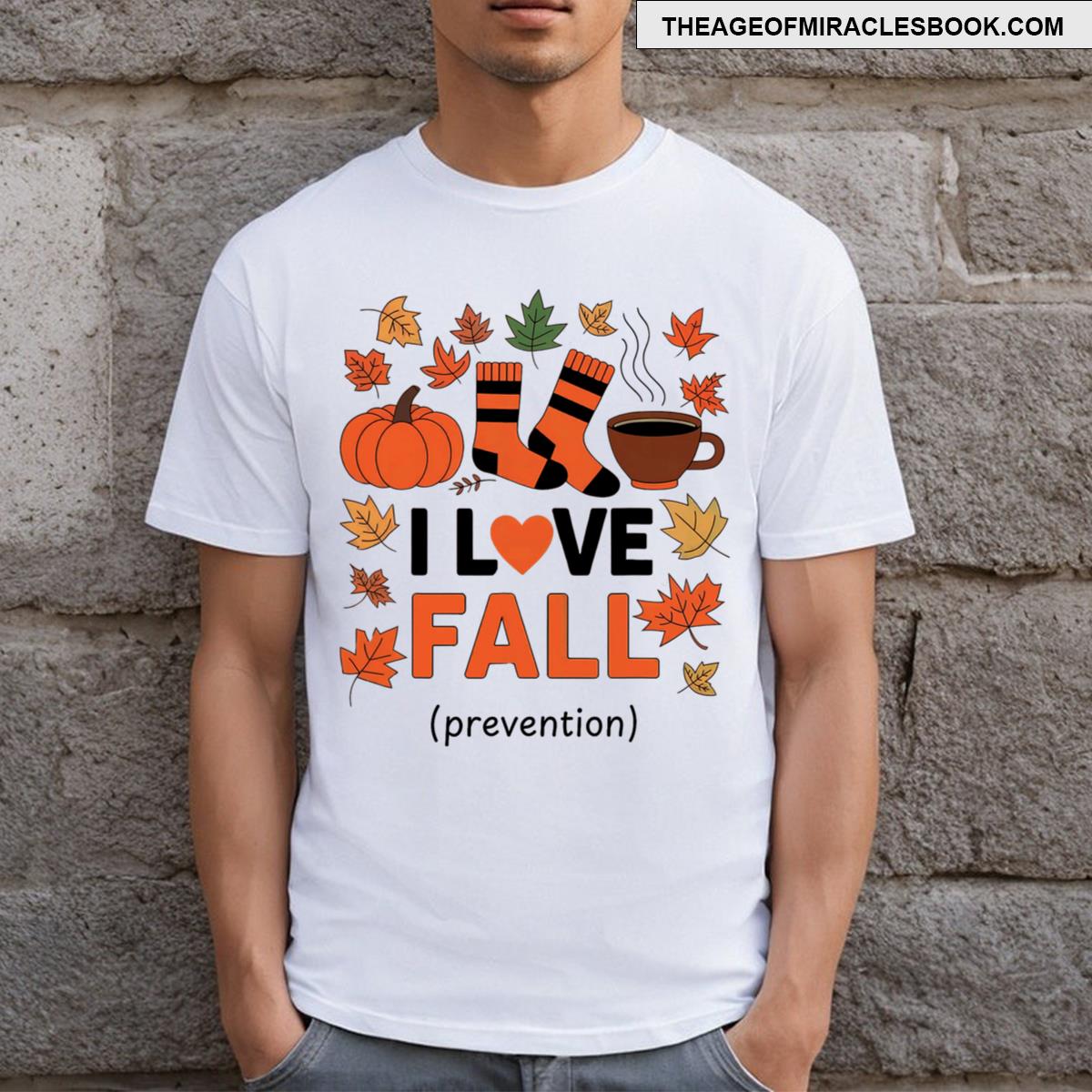 Physical Therapy I Love Fall Prevention T-shirt