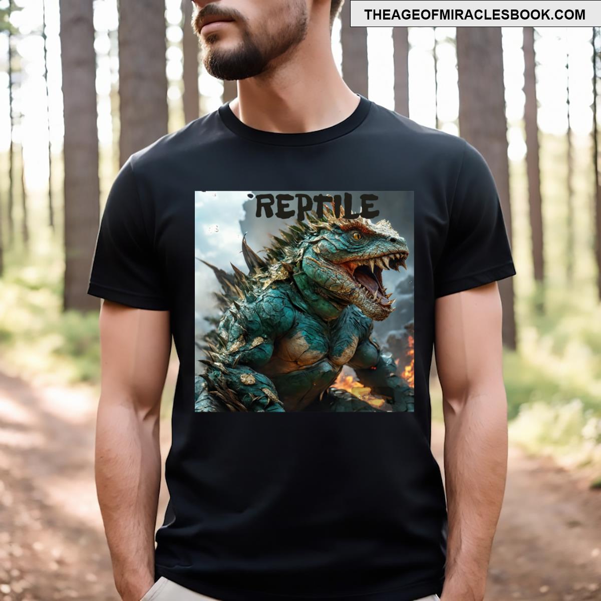 Reptile Wild And Dangerous T-shirt