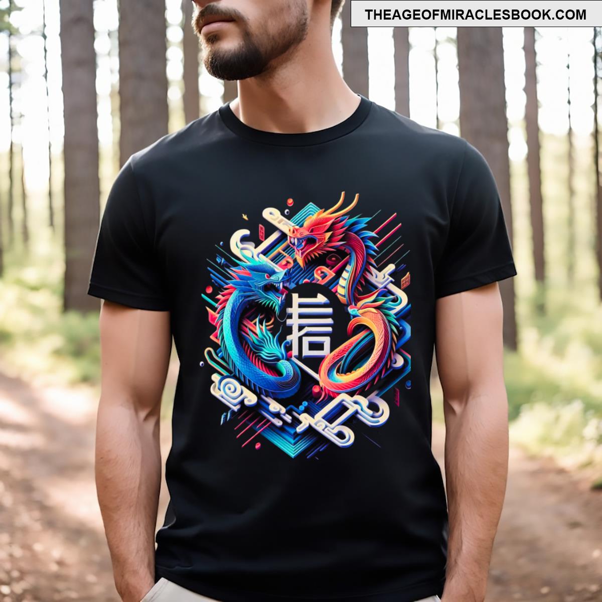 Serenity In The Dragons Realm T-shirt