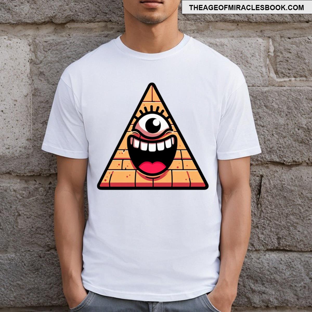Terracotta Pyramid Eye T-shirt