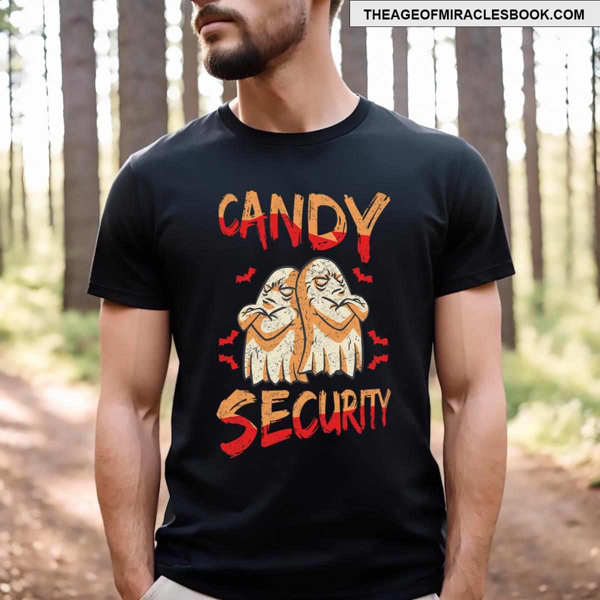 Candy Security Halloween T-shirt