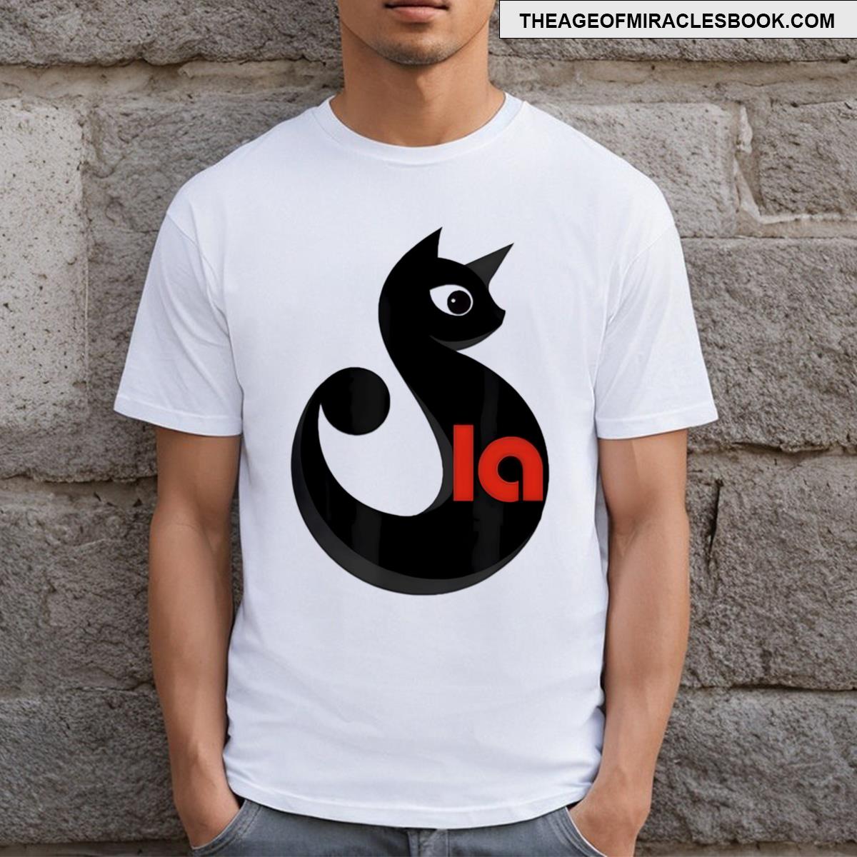 Cat Comma La T-shirt