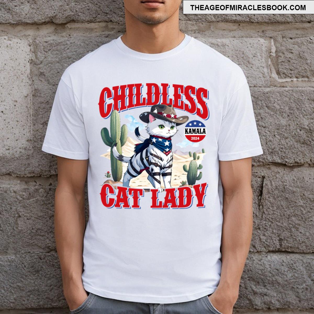 Childless Cat Lady T-shirt