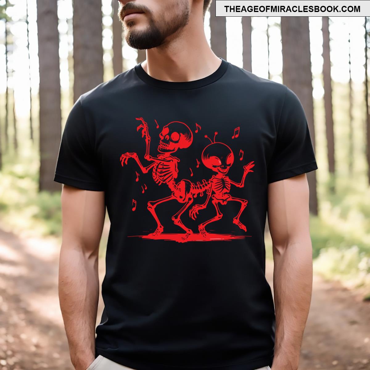 Copia De Dancing Skeletons T-shirt
