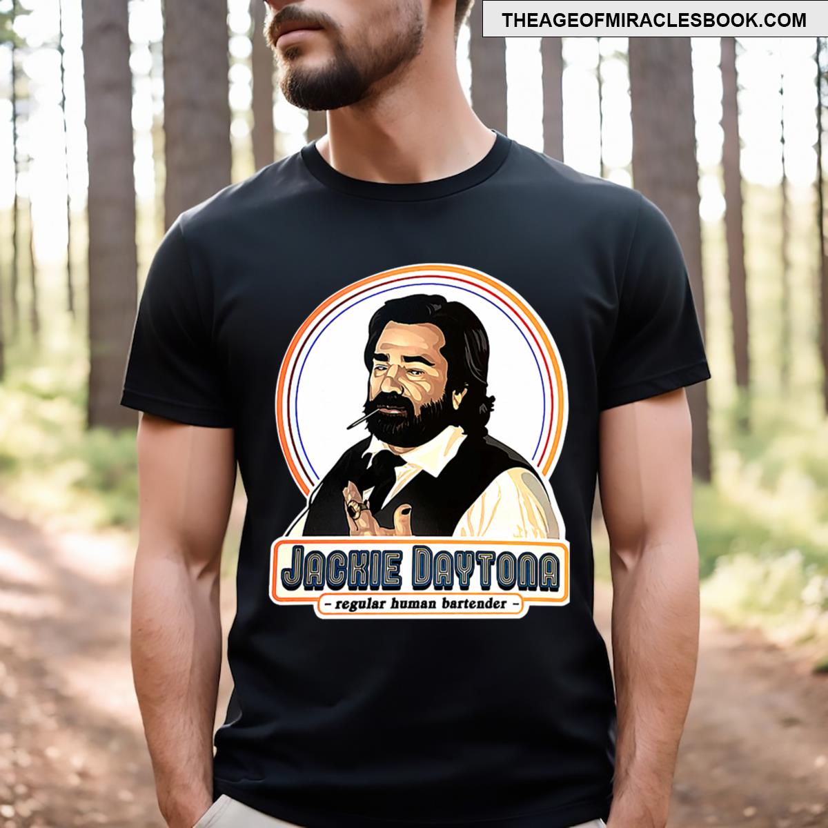 Daytona Jackie Smoking Design T-shirt