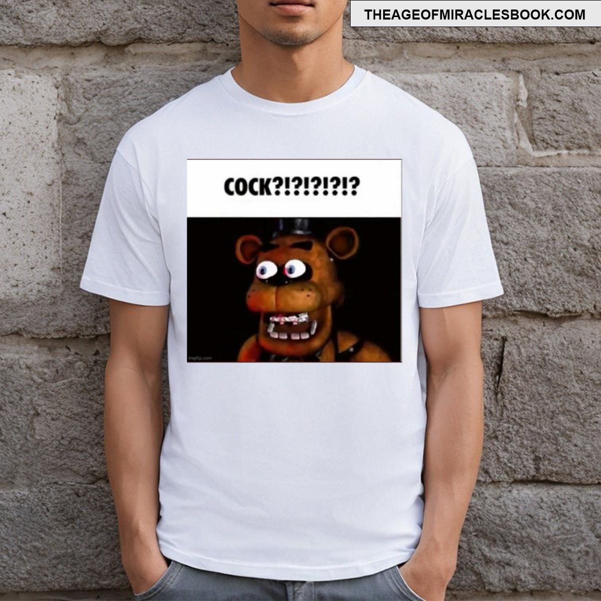 Fnaf Freddy Cock!!!! Meme Essential T-shirt