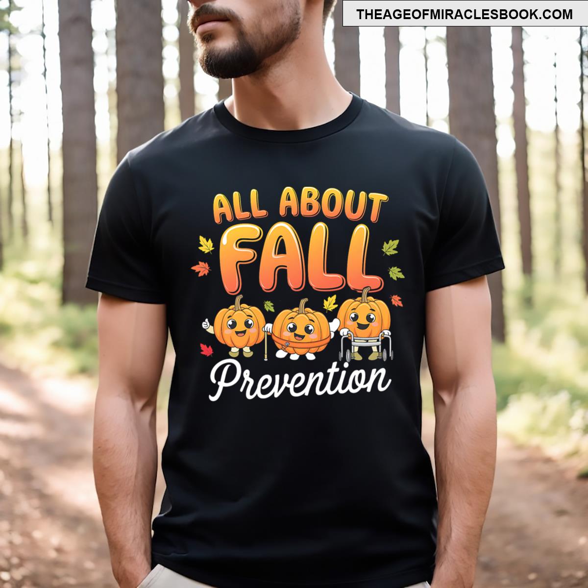 Groovy Retro All About Fall Prevention Fall Physical Therapy T-shirt