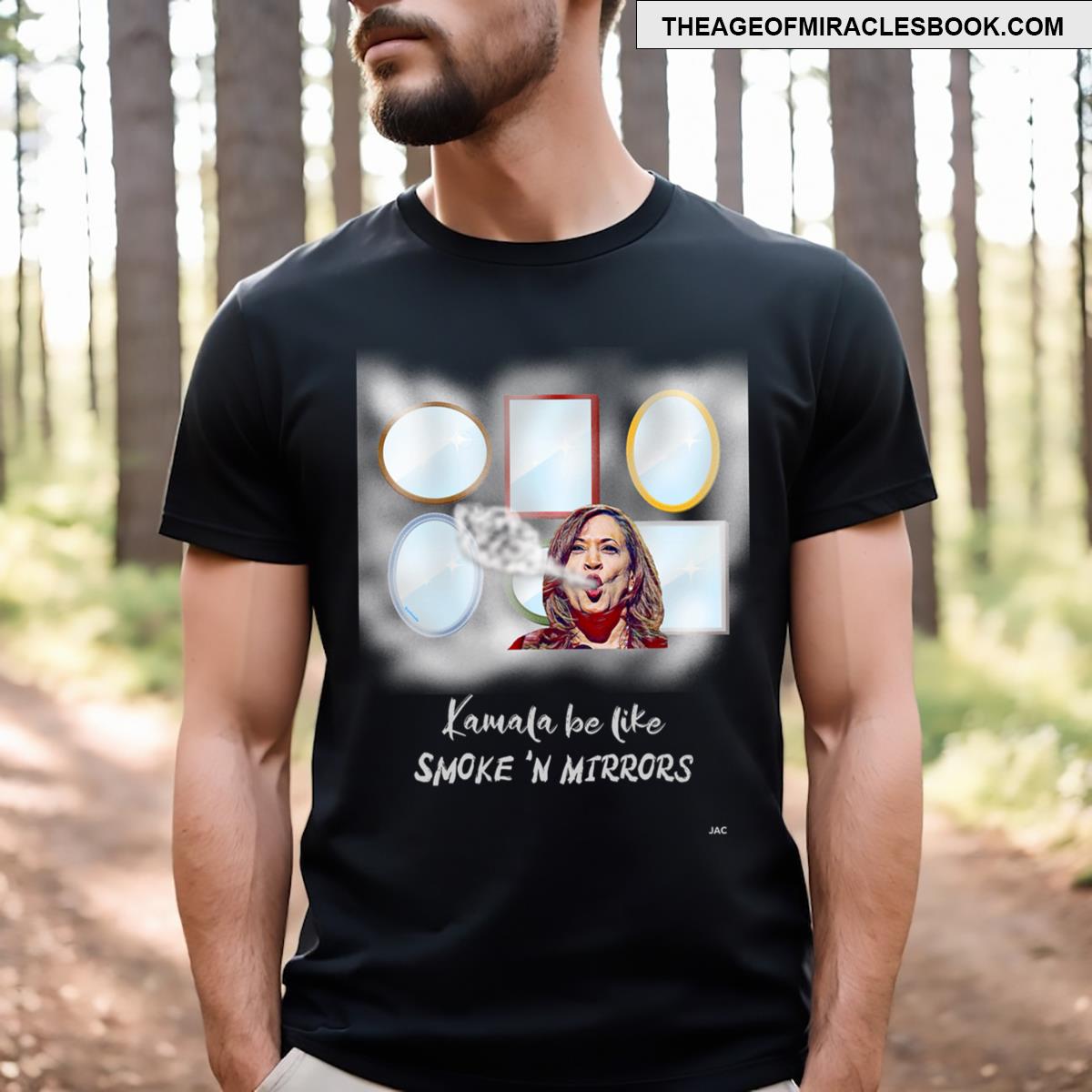 Kamala Be Like Smoke N Mirrors T-shirt