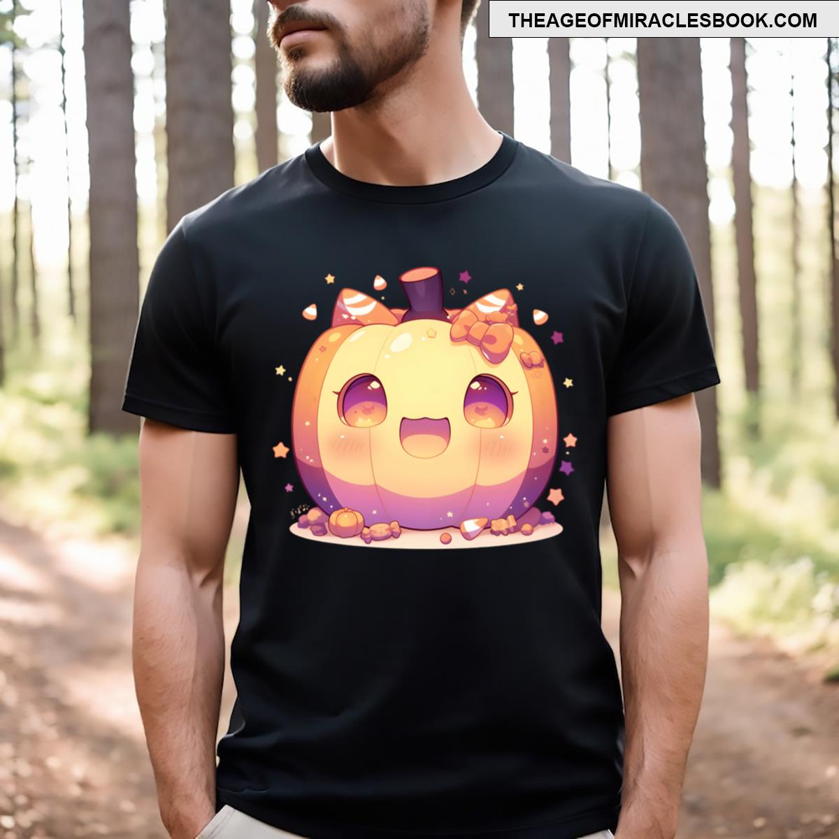 Kawaii Halloween Candy Chibi T-shirt