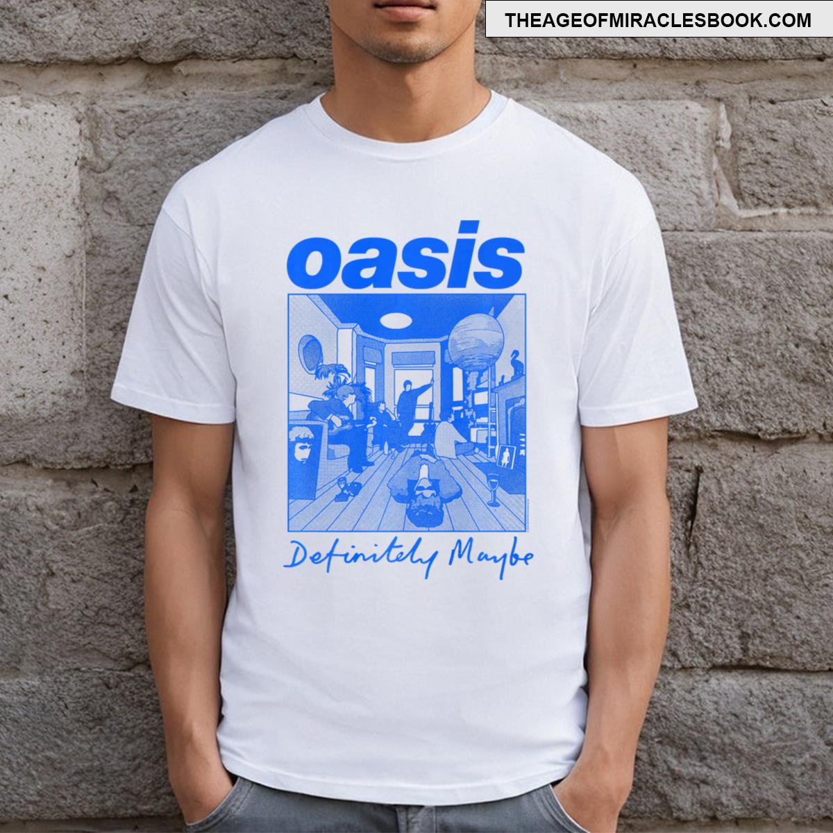 Oasis – Definitely Maybe Illustration T-shirt