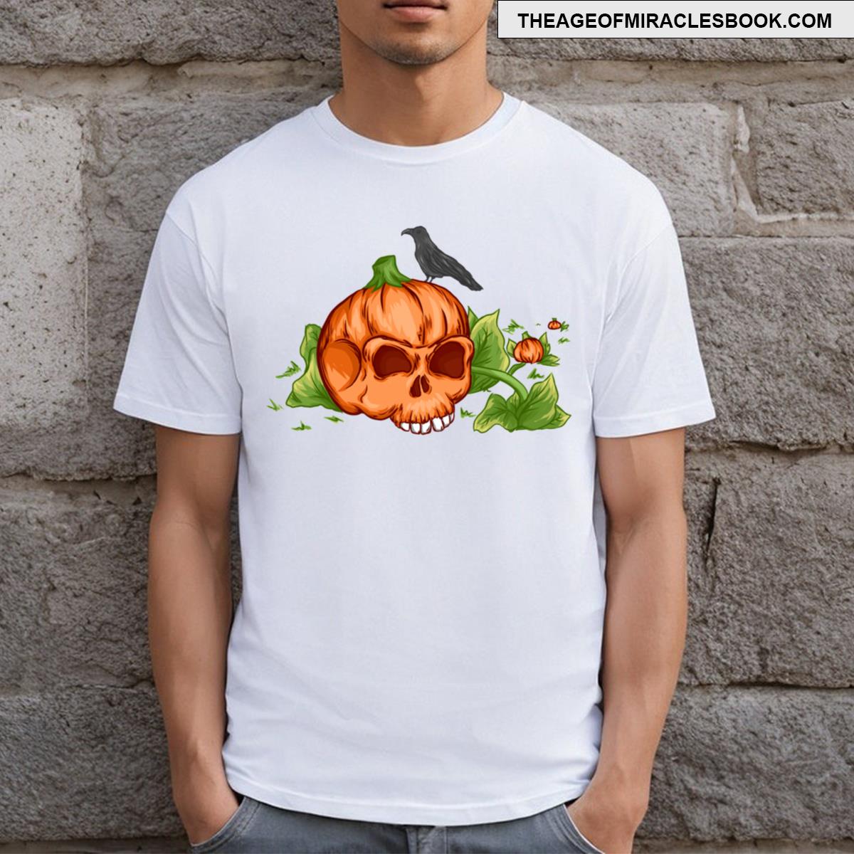 Pumpkin Skull Essential T-shirt