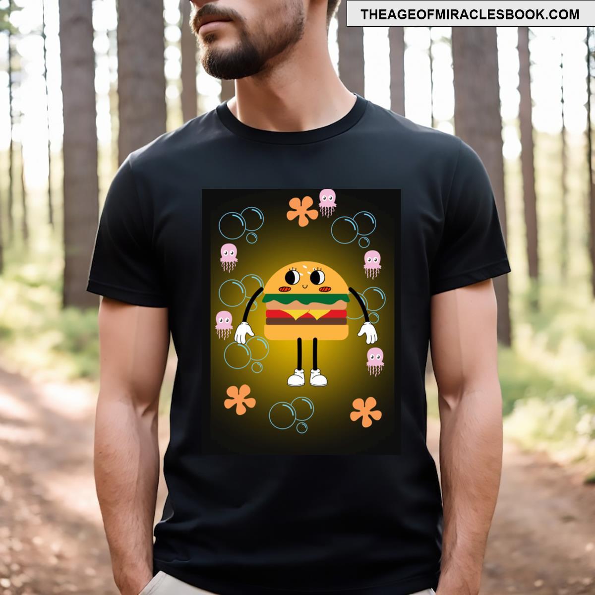 Spongbob Hamburger T-shirt