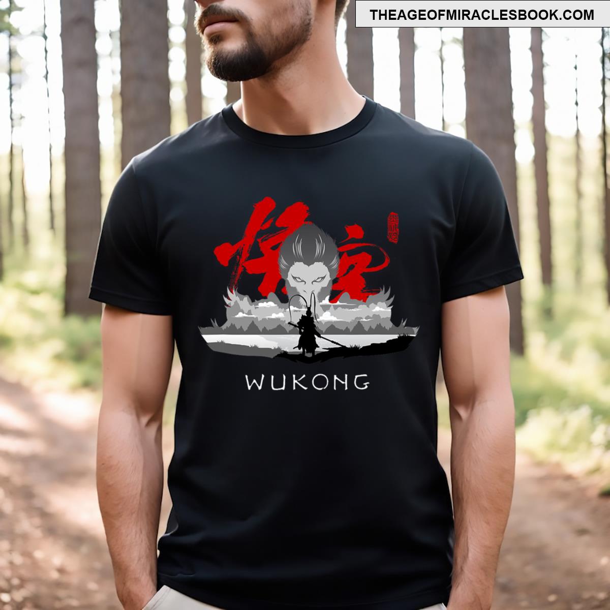 Sun Wukong Monkey King Cool Art T-shirt