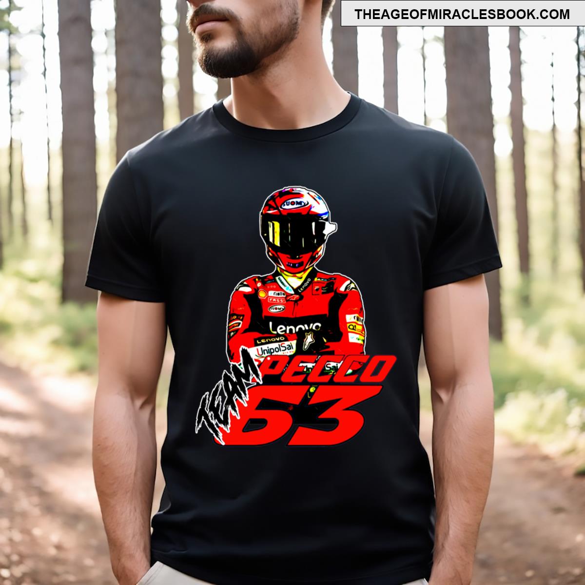 Team Pecco Bagnaia 63 T-shirt