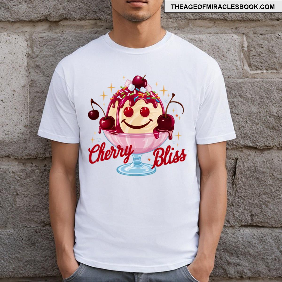 A Charming Cherry Sundae T-shirt