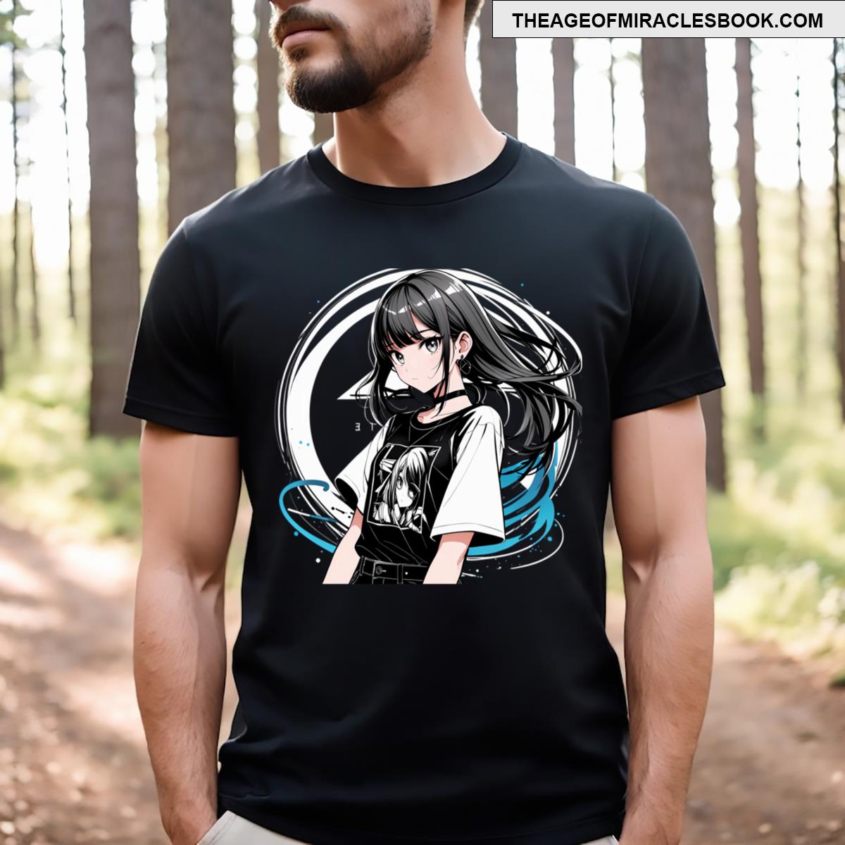Beautiful And Charming Anime Characters T-shirt