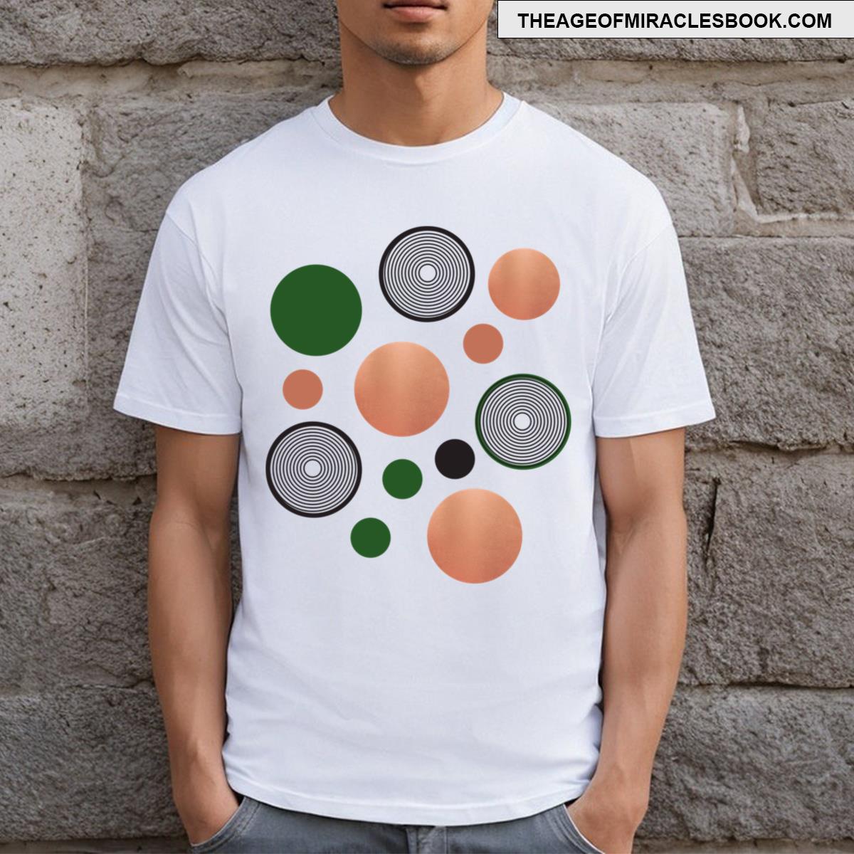 Copper And Green T-shirt