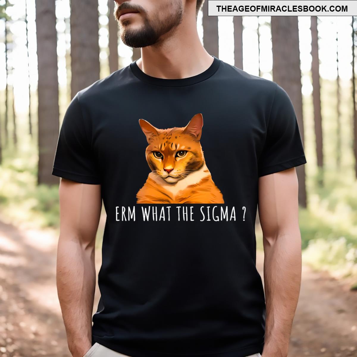 Erm What The Sigma Cat Funny T-shirt