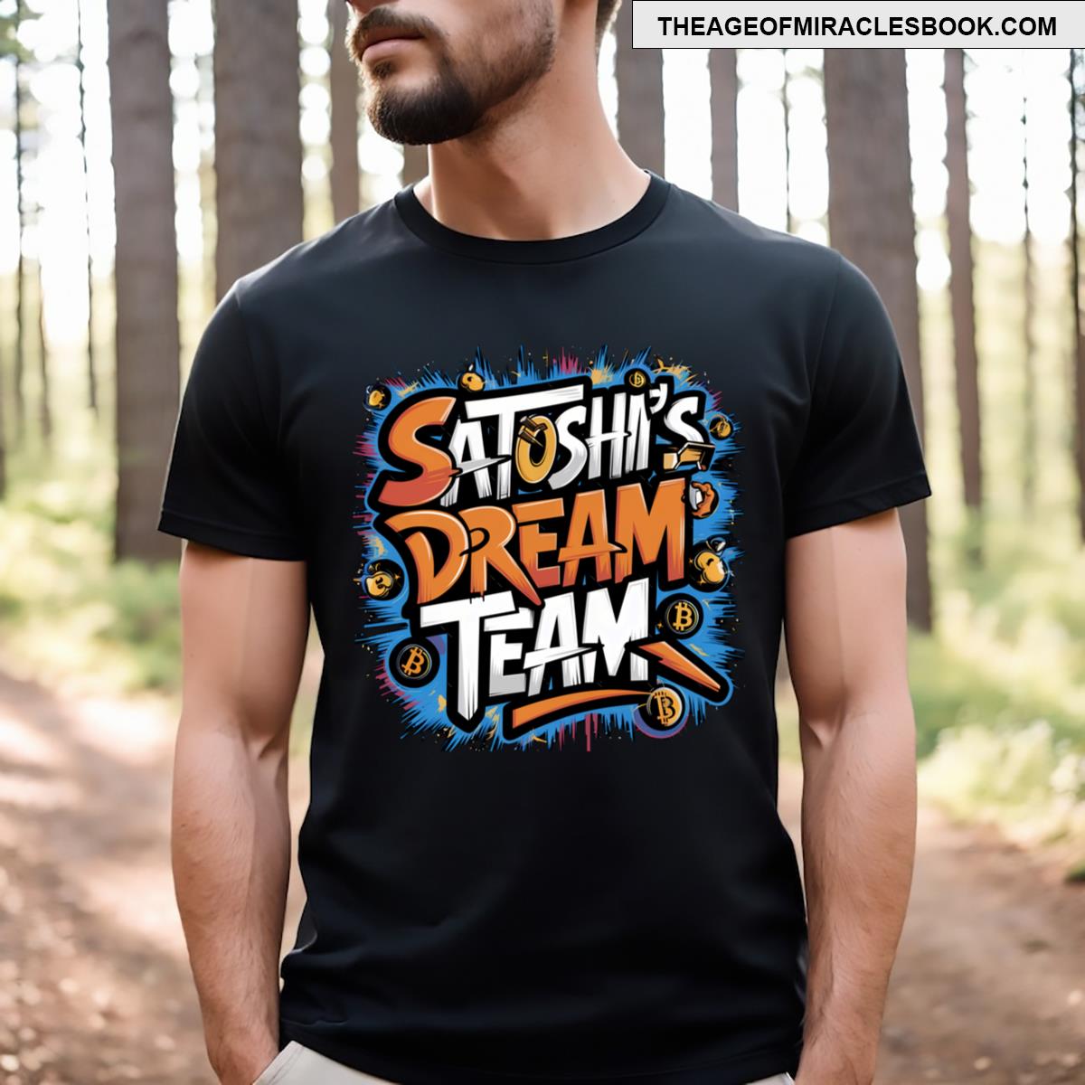 Satoshis Dream Team Bitcoin Spark T-shirt