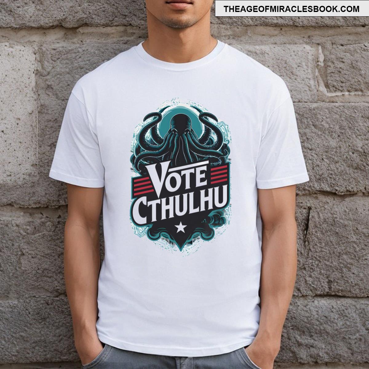 Vote Cthulhu T-shirt