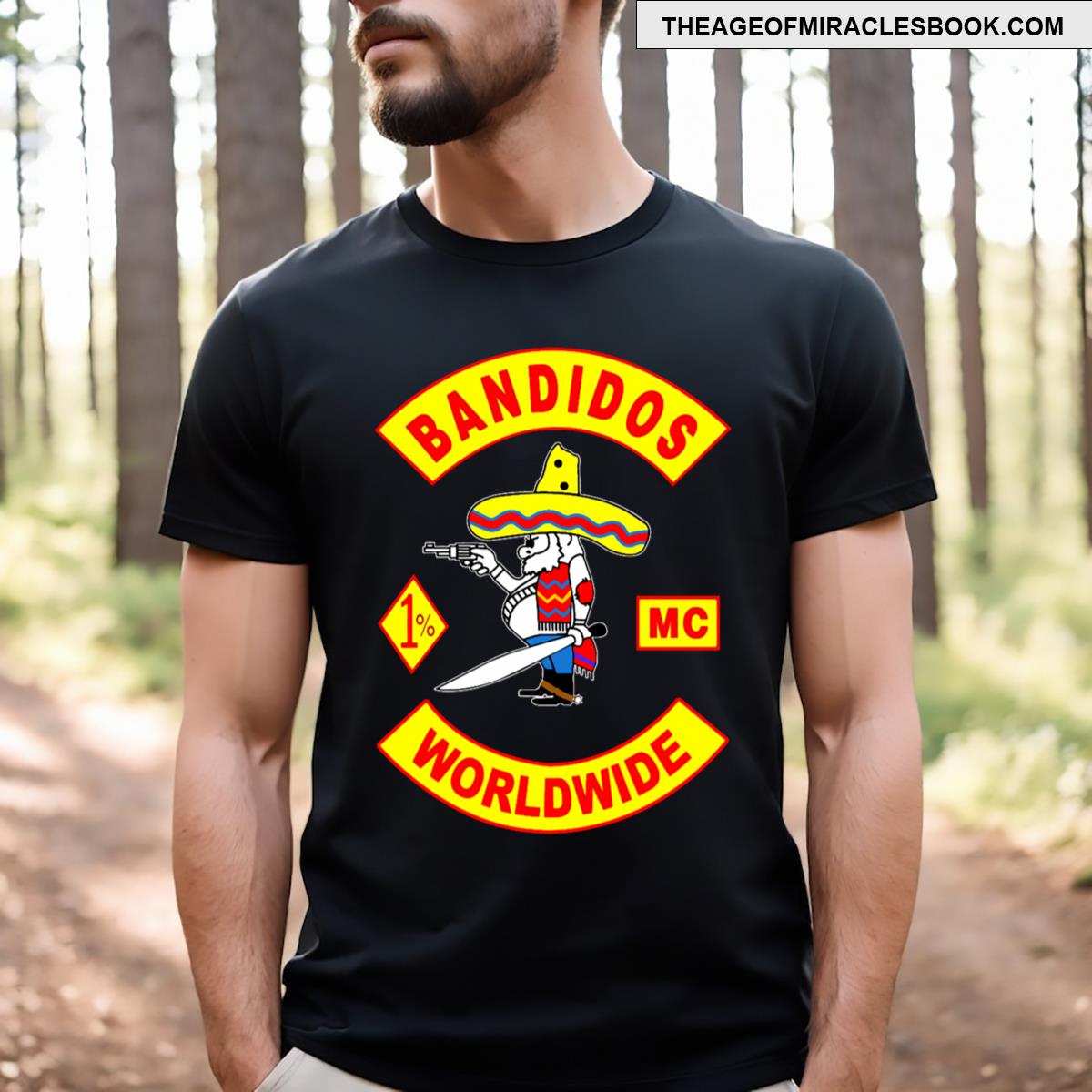 Bandidos Worldwide Mc Logo Essential T-shirt