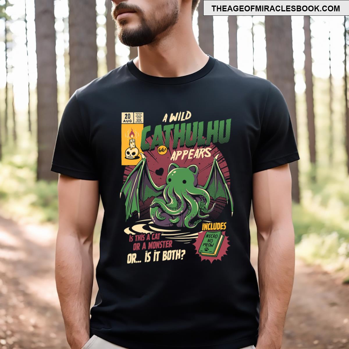 Cathulhu T-shirt