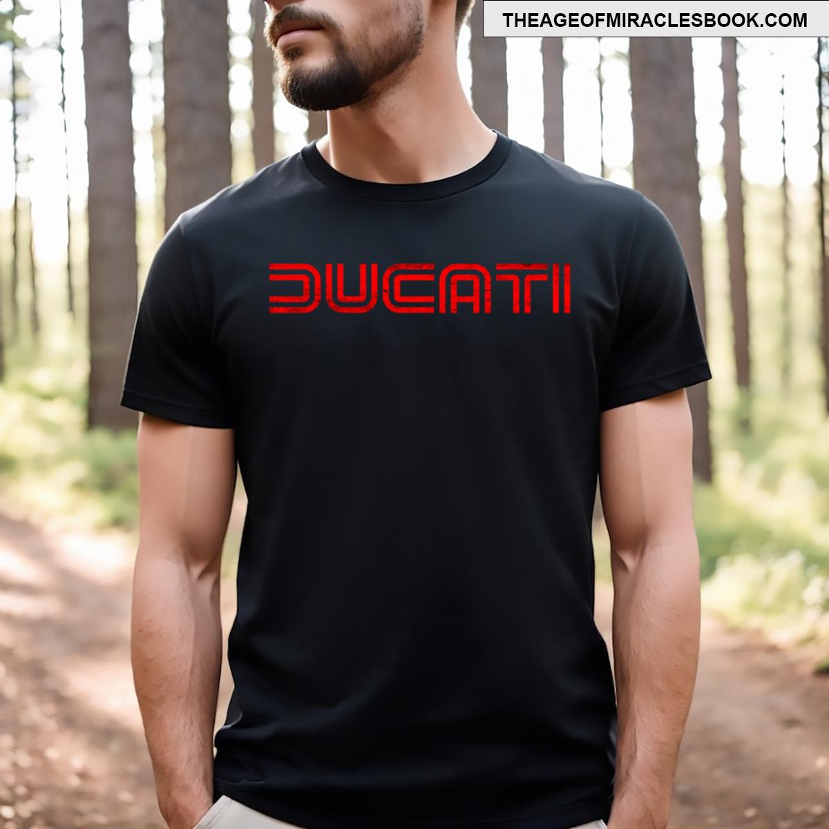 Ducati Logo Red Essential T-shirt