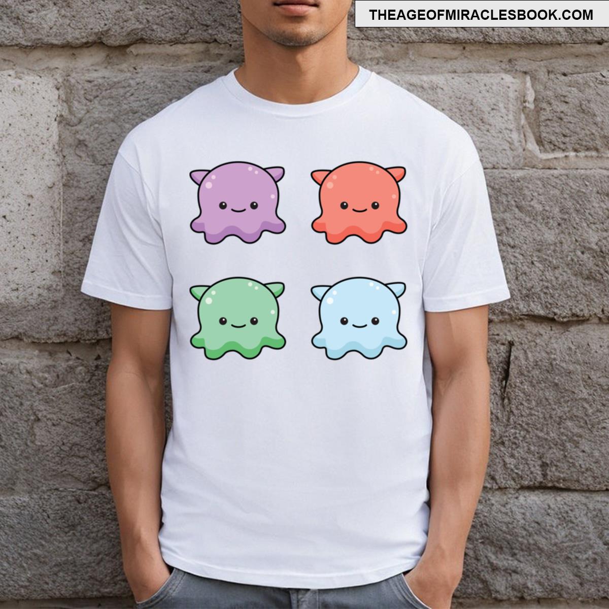 Kawaii Dumbo Octopus Set T-shirt